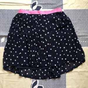 Cherokee Navy Ruffle Skirt